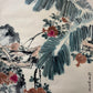 An Exquisite Chinese Ink Painting Hanging Scroll By Zhang Qiyi