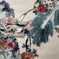 An Exquisite Chinese Ink Painting Hanging Scroll By Zhang Qiyi