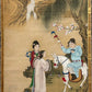 An Exquisite Chinese Ink Painting Hanging Scroll By Chen Mei