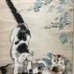 An Exquisite Chinese Ink Painting Hanging Scroll By Xu Beihong