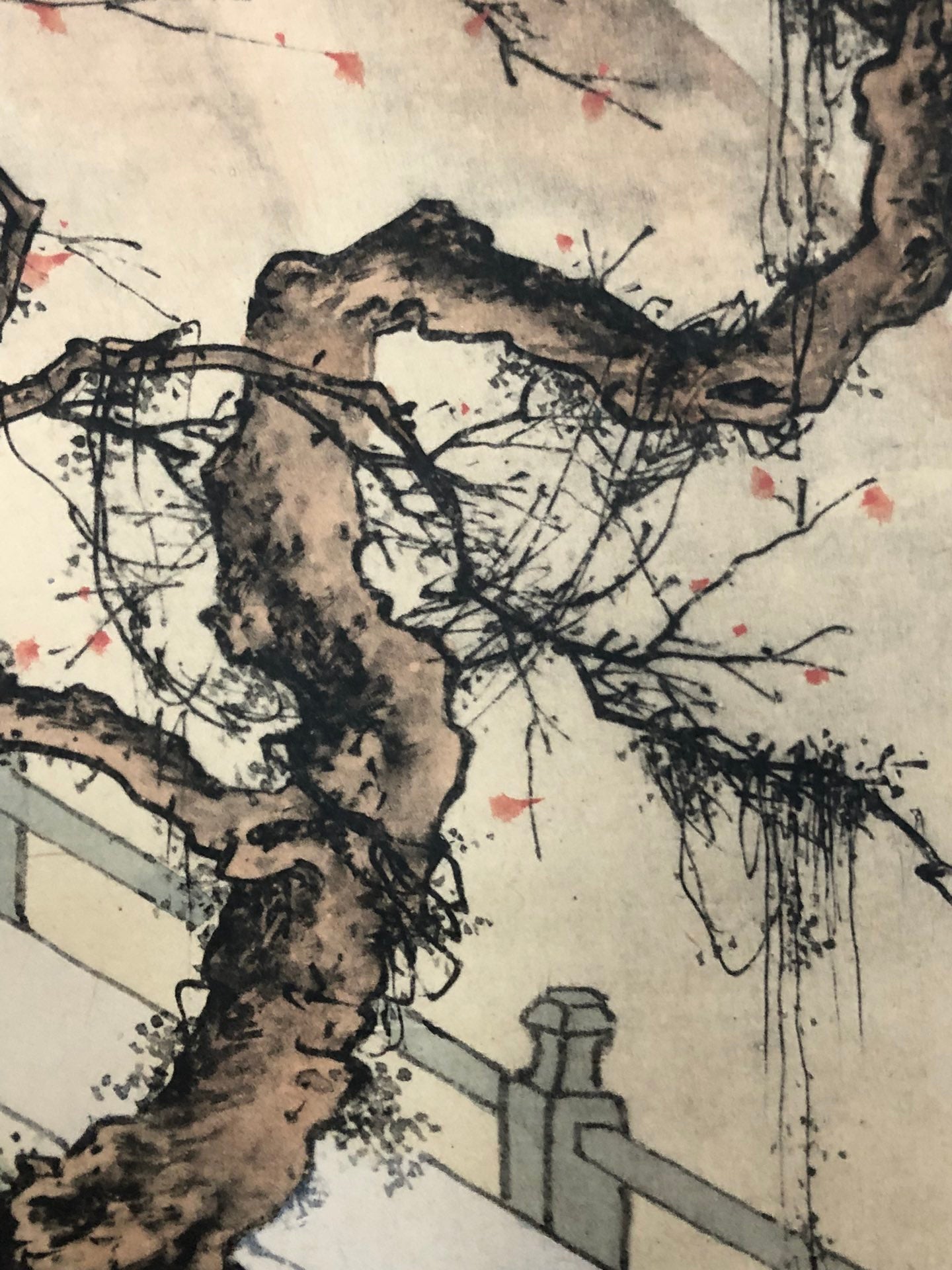 An Excellent Chinese Ink Painting Hanging Scroll By Du Jin