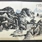 An Excellent Ten-Page Chinese Ink Painting Book By Huang Binhong