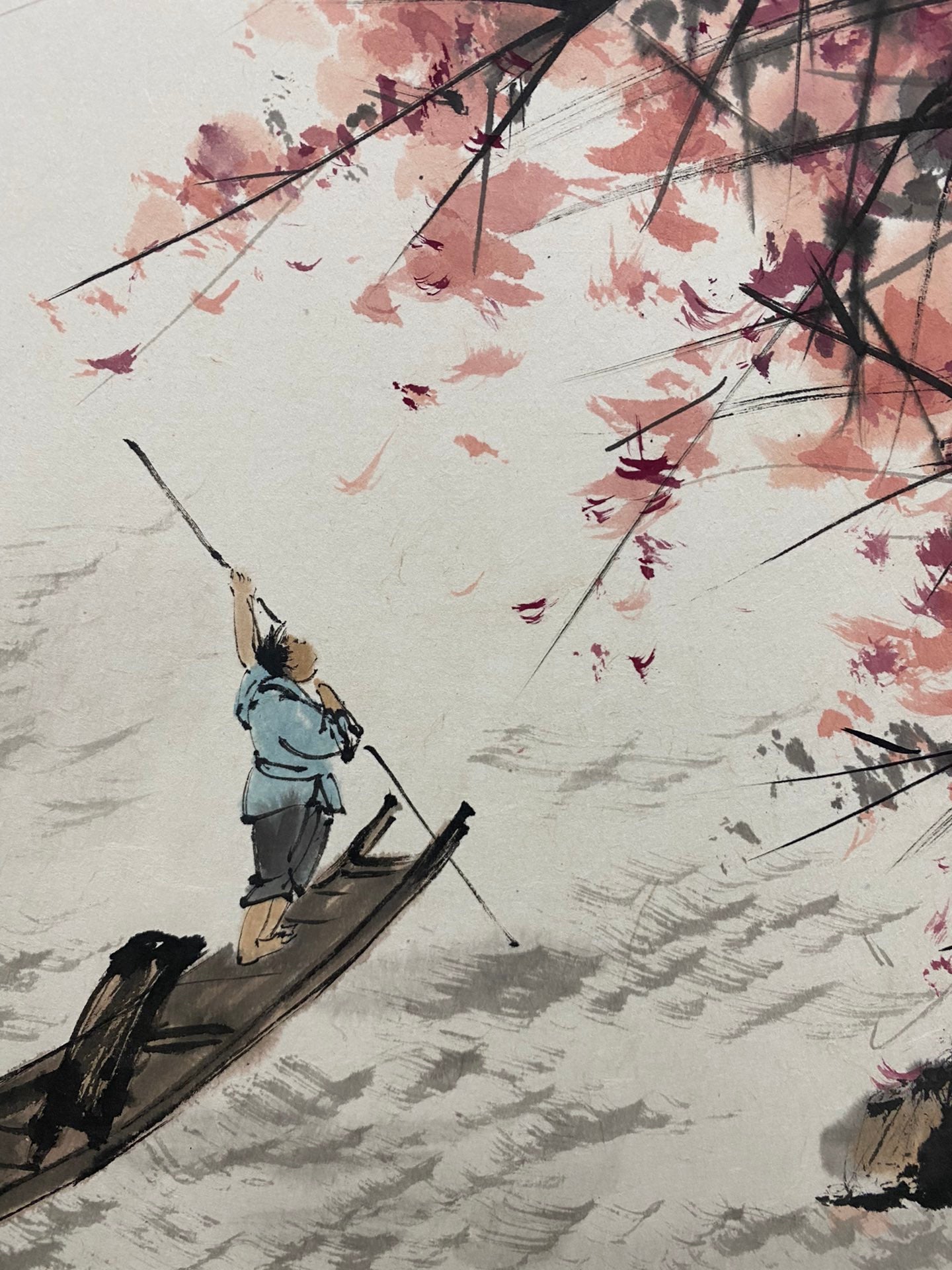 An Excellent Chinese Ink Painting By Fu Baoshi