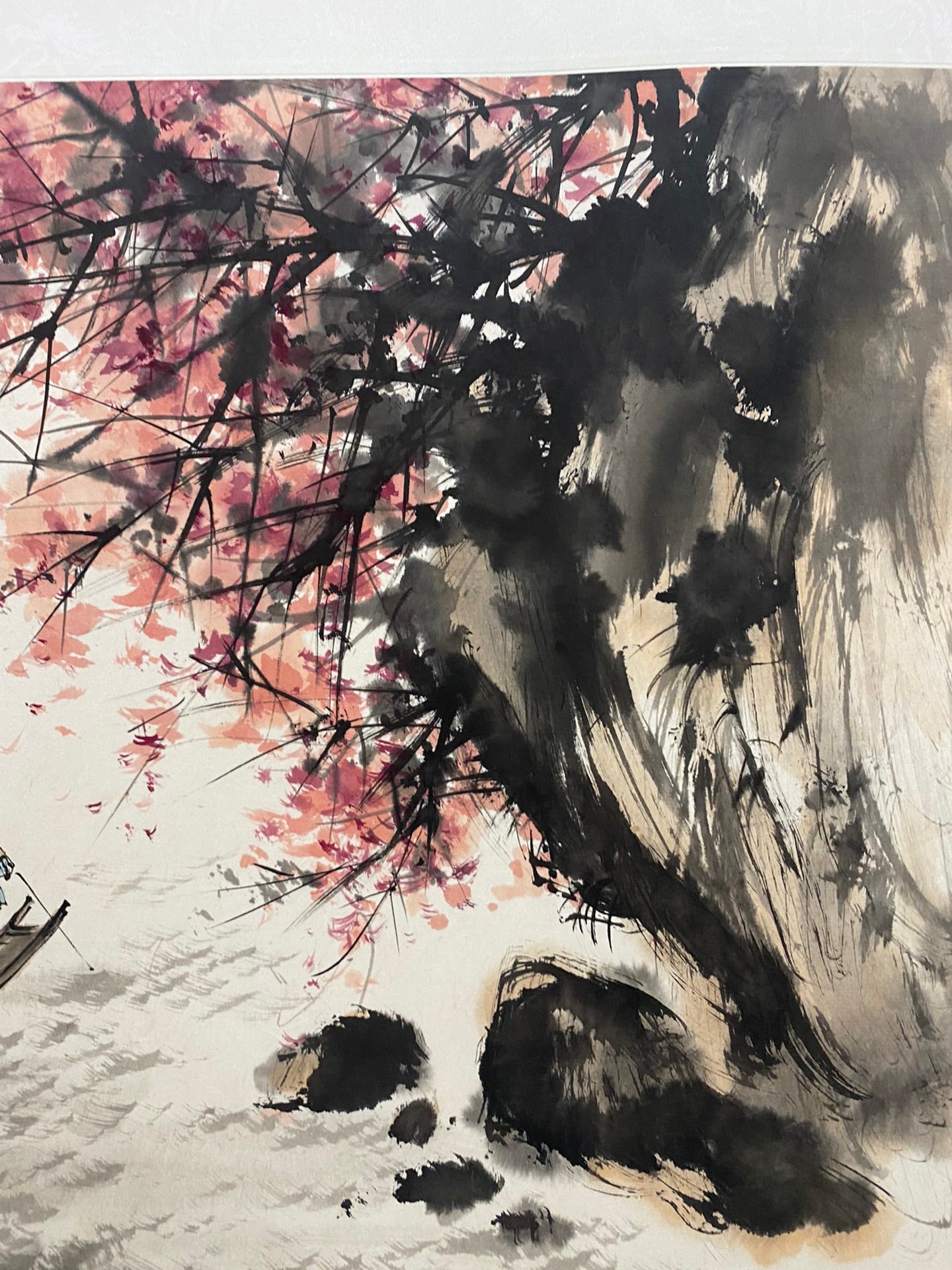 An Excellent Chinese Ink Painting By Fu Baoshi