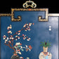 An exquisite gilded lacquered hanging screen with treasure pictures inlaid with precious stones