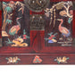 A perfect pair of huanghuali wood cabinets with inlaid gems and flower and bird patterns