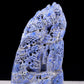 An exquisite lapis lazuli landscape figure ornament