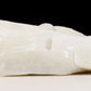 An exquisite white jade bird ornament