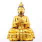A solemn, solemn, a solemn gilt bronze Taiyi Zhenren