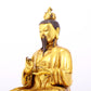 A solemn, solemn, a solemn gilt bronze Taiyi Zhenren