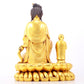 A majestic gilt bronze statue of Guanyin