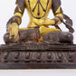 A solemn gilt bronze statue of Bodhisattva