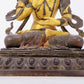 A solemn gilt bronze statue of Bodhisattva