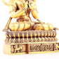 A solemn gilt bronze statue of Bodhisattva