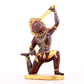 A solemn gilt bronze Vajra statue