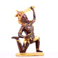 A solemn gilt bronze Vajra statue