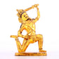 A solemn gilt bronze Vajra statue