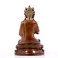 A solemn gilt bronze statue of Bodhisattva