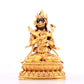 A solemn gilt bronze Vajrasattva hammer statue