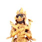 A solemn gilt bronze Vajrasattva hammer statue