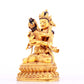 A solemn gilt bronze Vajrasattva hammer statue