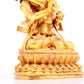 A solemn gilt bronze Vajrasattva hammer statue