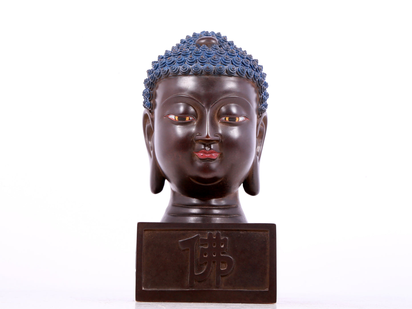 A solemn bronze seal of Gautama Buddha