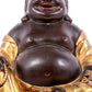 A solemn gilt bronze Maitreya statue