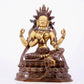 An Archaic Gilt-Bronze Figure Of Four-Armed Avalokiteshvara