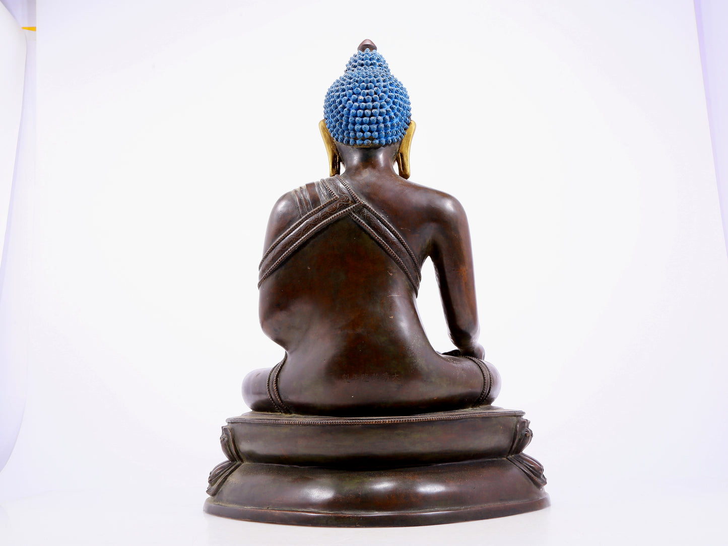 Marvelous Emboss-Bronze Figure Of Buddha Shakyamuni