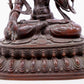 An Archaic Bronze Figure Of White Tara