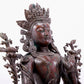 An Archaic Bronze Figure Of White Tara