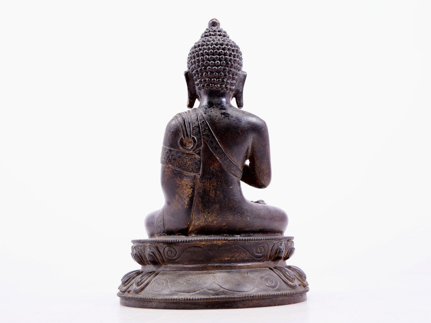 Fabulous Gilt-Bronze Figure Of Buddha Shakyamuni