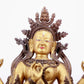 An Archaic Gilt-Bronze Figure Of Four-Armed Avalokiteshvara