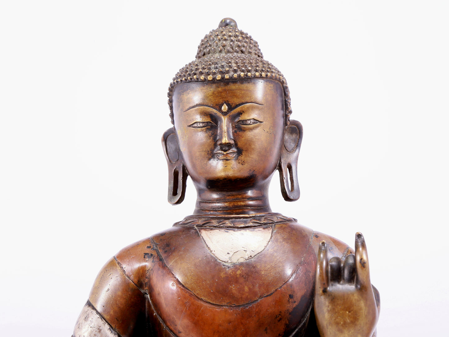 Magnificent Alloy Copper Figure Of Tathagata