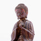 Brilliant Gold-Painted Bronze Figure Of Buddha Shakyamuni