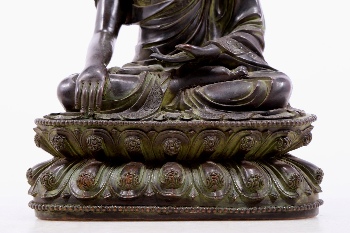 Brilliant Bronze Figure Of Buddha Shakyamuni