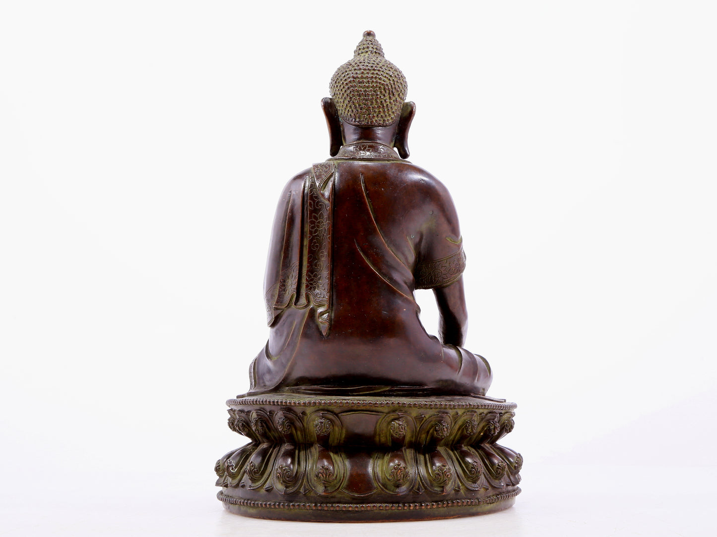 Brilliant Bronze Figure Of Buddha Shakyamuni