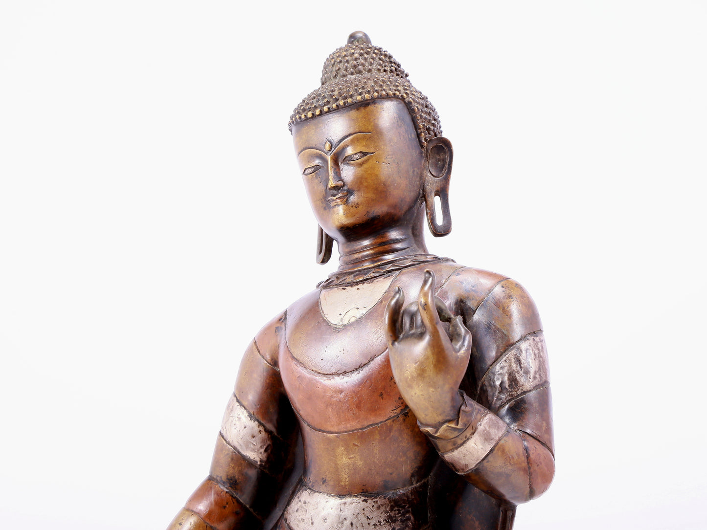 Magnificent Alloy Copper Figure Of Tathagata