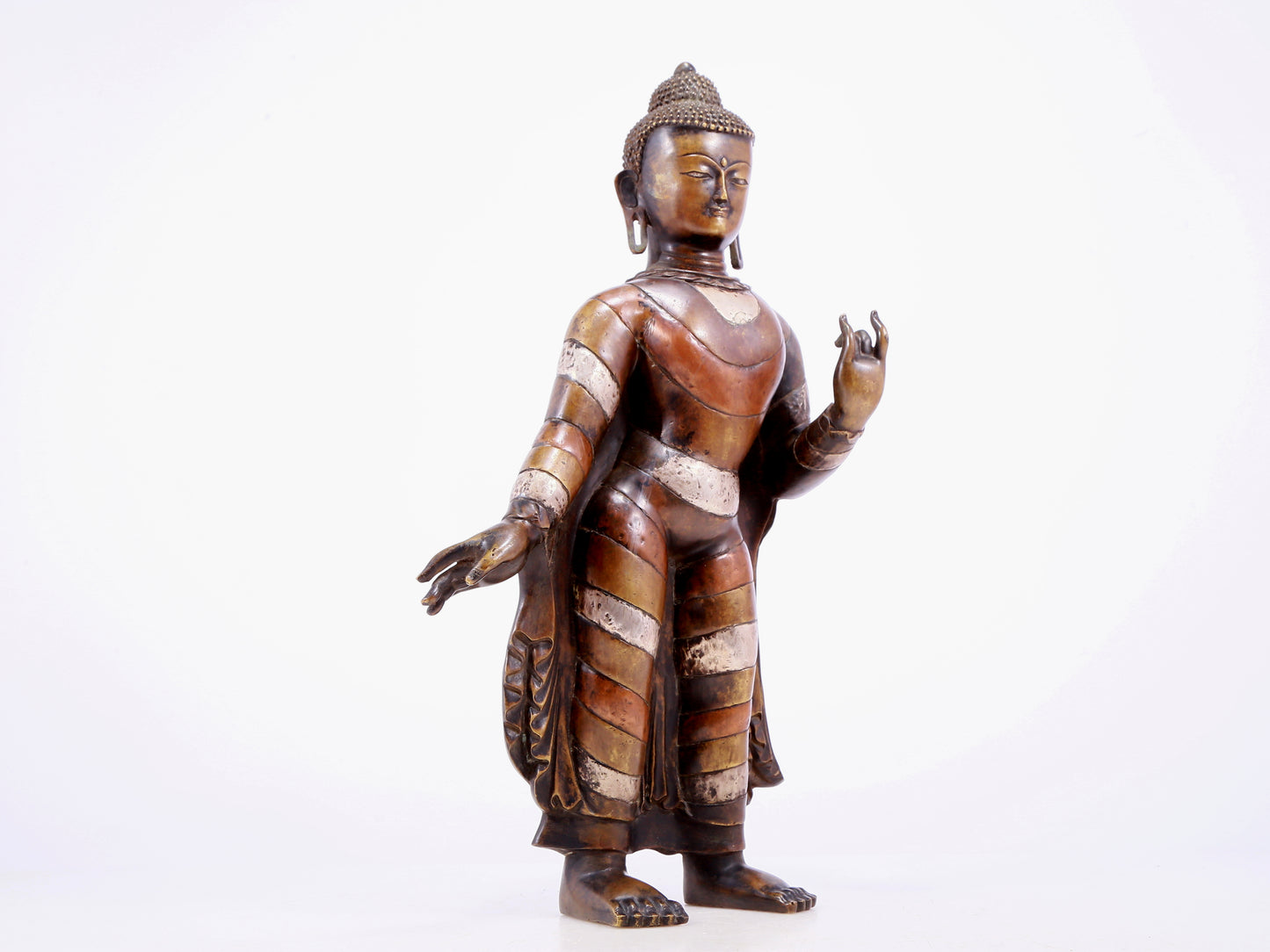 Magnificent Alloy Copper Figure Of Tathagata