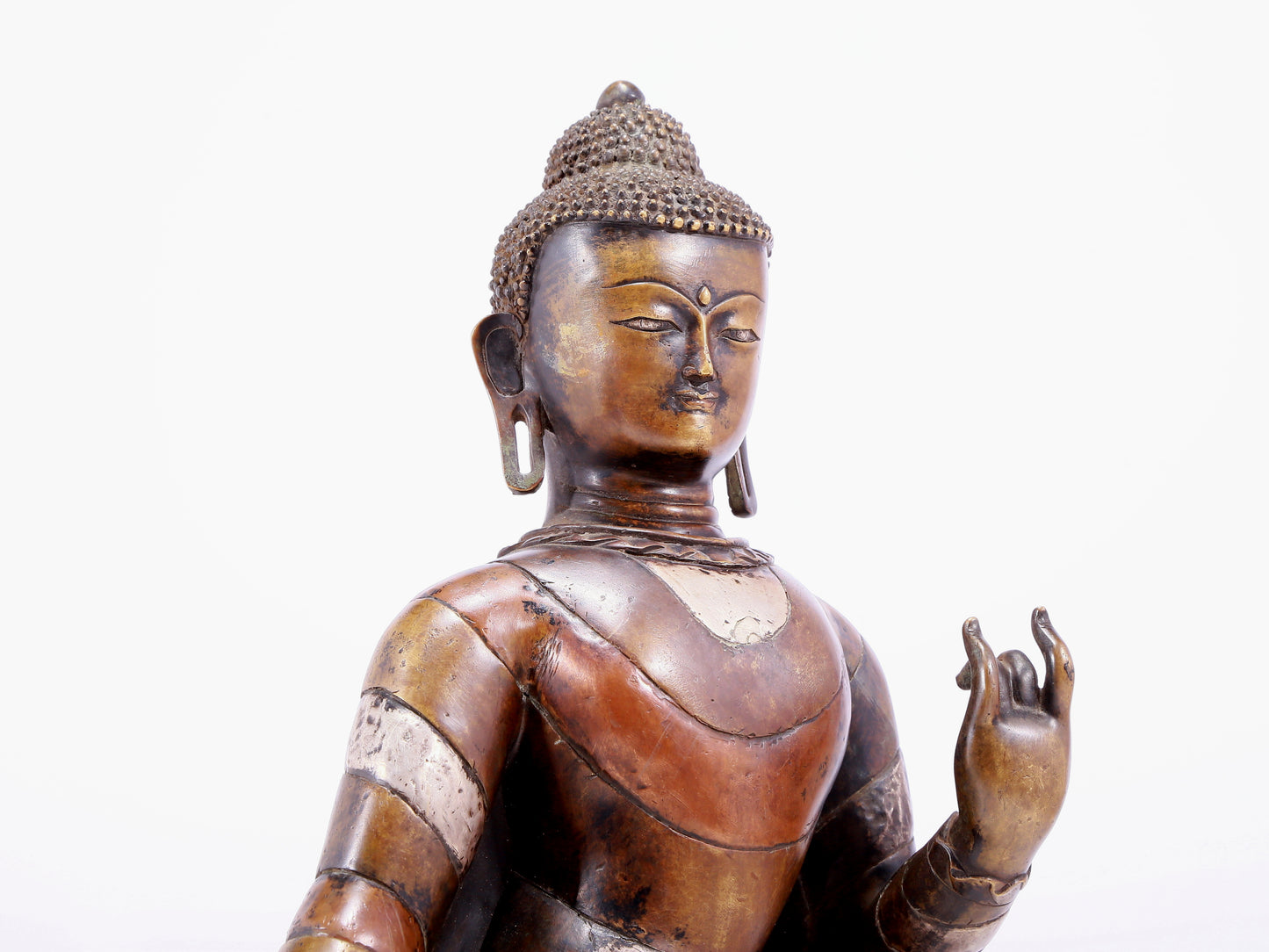 Magnificent Alloy Copper Figure Of Tathagata