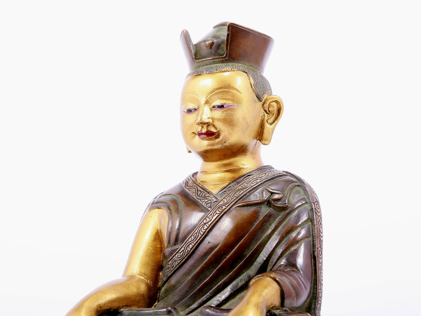 Brilliant Gilt-Bronze Figure Of Brog.Mi