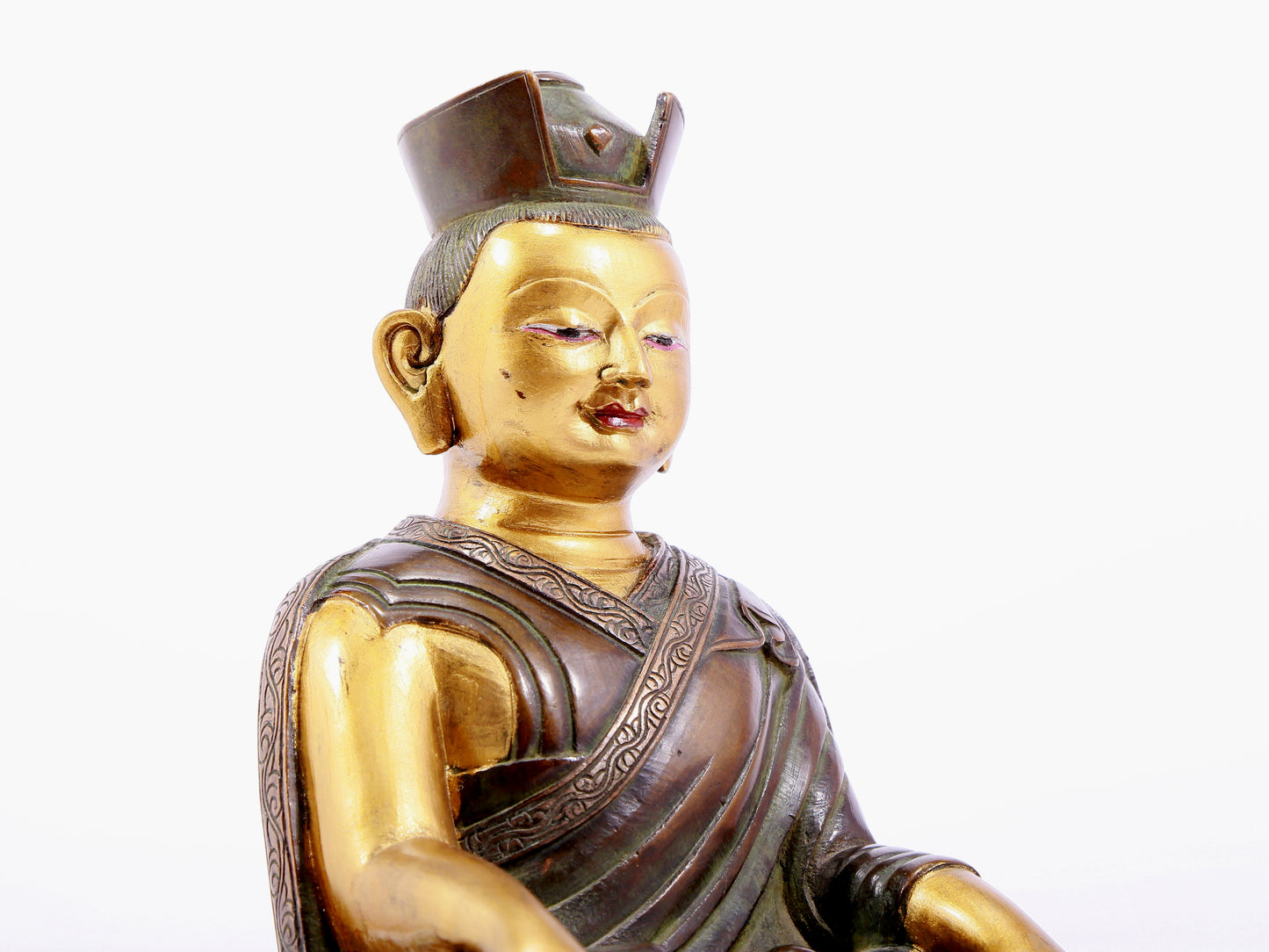 Brilliant Gilt-Bronze Figure Of Brog.Mi