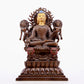 Fabulous Gilt-Bronze Figure Of Buddha Shakyamuni With Incsriptions