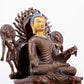 Fabulous Gilt-Bronze Figure Of Buddha Shakyamuni With Incsriptions