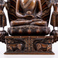 A bronze statue of Gautama Buddha