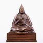 A gilt bronze statue of Tsongkhapa