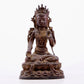 Brilliant Gold-Painted Bronze Figure Of Bodhisattva