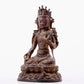 Brilliant Gold-Painted Bronze Figure Of Bodhisattva