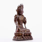 Brilliant Gold-Painted Bronze Figure Of Bodhisattva